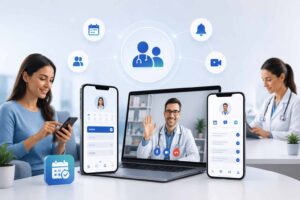 Doctor–Patient Appointment Ecosystem (Web, Android & iOS)