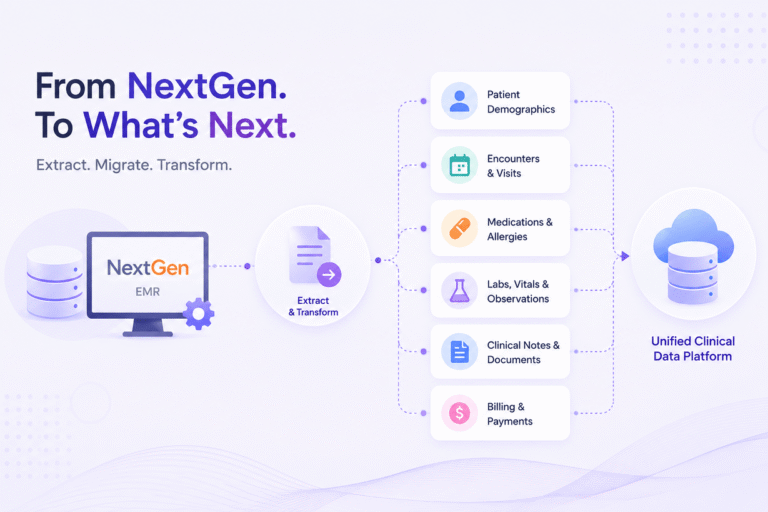 Large-Scale Data Extraction using NextGen